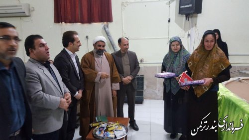 جشن بزرگ میلاد کوثر در شهرستان ترکمن برگزار شد
