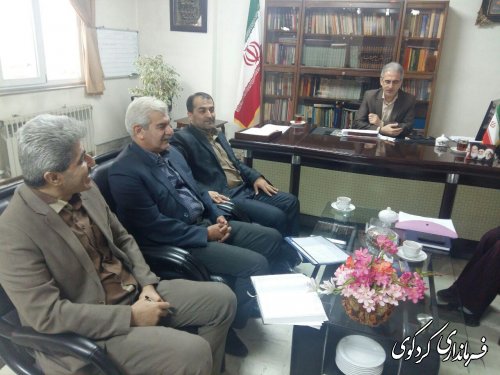 جلسه هماهنگی تنظیم بازار شب عید, با حضور جمالی فرماندارکردکوی و روسای ادارات متولی امرتشکیل شد