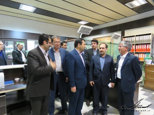 بازدید عضو کمسیون اقتصادی مجلس از گمرک مرزی اینچه برون