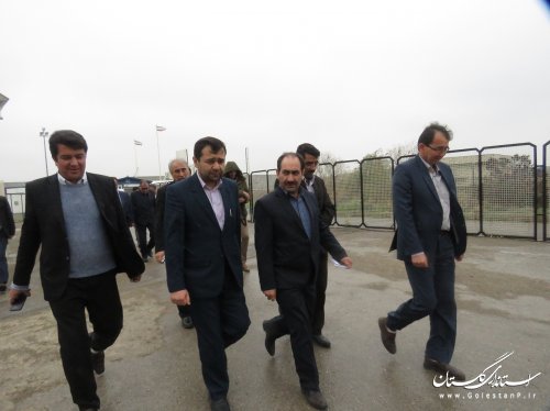 بازدید عضو کمسیون اقتصادی مجلس از گمرک مرزی اینچه برون