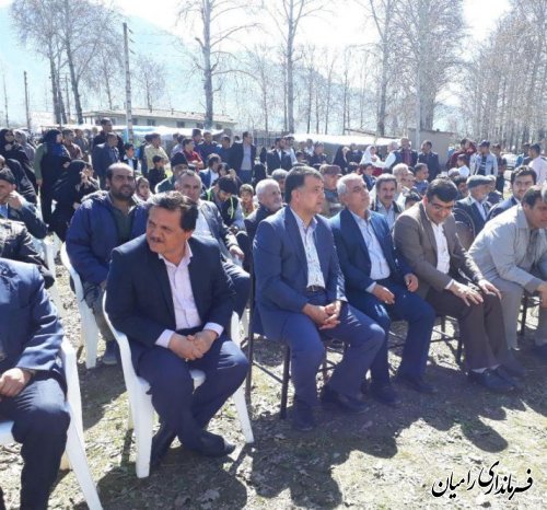 افتتاح دهکده گردشگری روستایی بخش فندرسک در روستای دارکلاته
