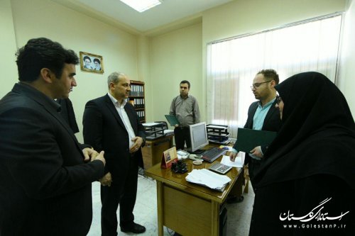 بازدید دکتر هاشمی از خزانه معین استان گلستان