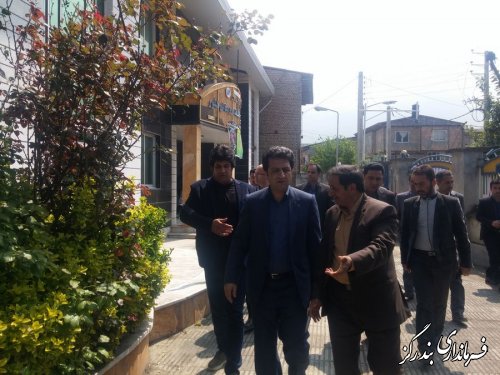 بازدید فرماندار و مدیرعامل مخابرات گلستان از مرکز جامع خدمات ارتباطات در لیوان شرقی