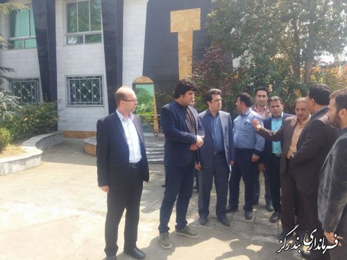 بازدید فرماندار و مدیرعامل مخابرات گلستان از مرکز جامع خدمات ارتباطات در لیوان شرقی