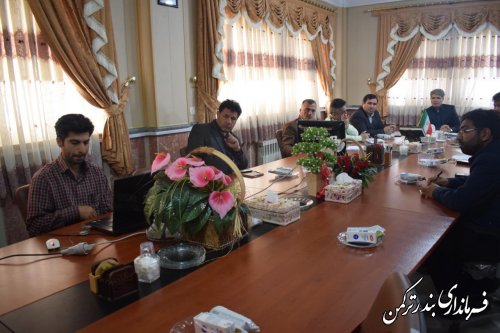 جلسه شورای حفاظت از منابع آب شهرستان ترکمن برگزارشد