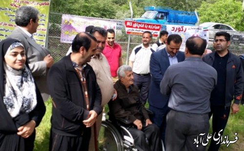 همایش پیاده روی خانوادگی علی آباد کتول باحضور فرماندار