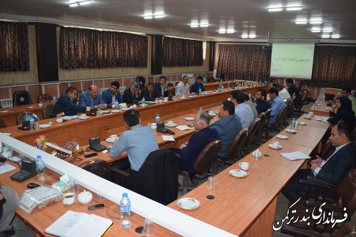 جلسه هماهنگی بزرگداشت سوم خرداد،ارتحال حضرت  امام (ره)  و قیام 15 خرداد در شهرستان ترکمن برگزار شد