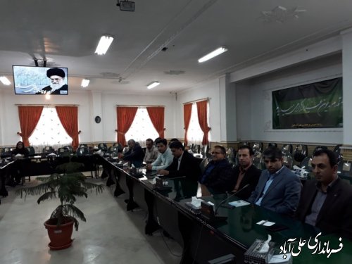 مراسم تکریم ومعارفه معاون فرماندارعلی آبالد کتول برگزارشد