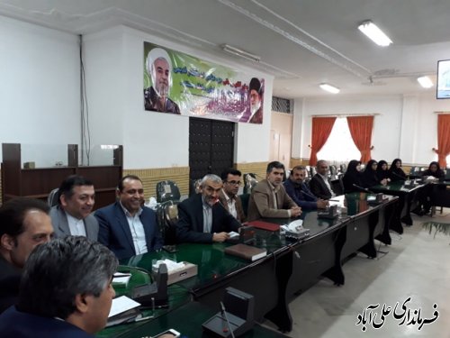 مراسم تکریم ومعارفه معاون فرماندارعلی آبالد کتول برگزارشد