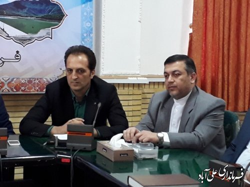 مراسم تکریم ومعارفه معاون فرماندارعلی آبالد کتول برگزارشد