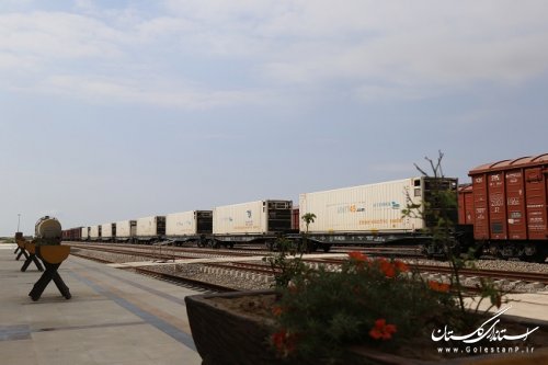 افزايش رشد 177 درصدی حمل و نقل بین المللی اداره کل راه آهن شمال شرق 2 در سال 97