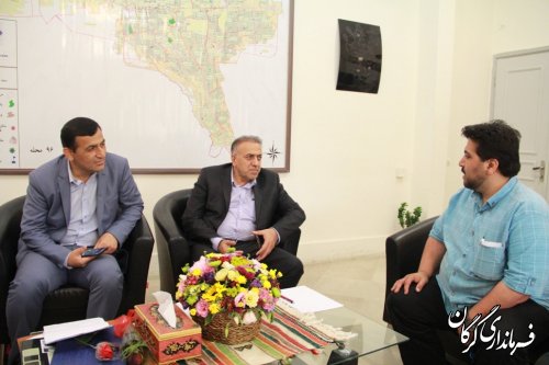 اولین دیدار چهره به چهره سرپرست فرمانداری شهرستان گرگان با مردم برگزار شد