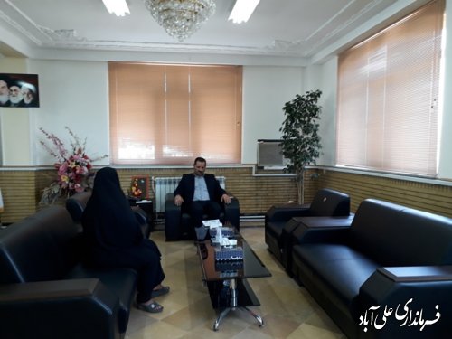ملاقات عمومی فرماندار شهرستان علی آباد کتول با مردم برگزار شد
