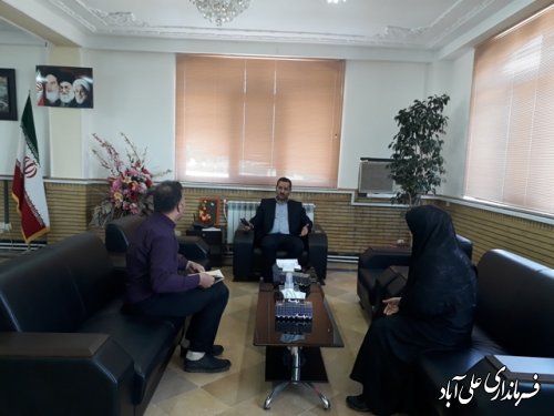 ملاقات عمومی فرماندار شهرستان علی آباد کتول با مردم برگزار شد