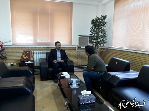 ملاقات عمومی فرماندار شهرستان علی آباد کتول با مردم برگزار شد