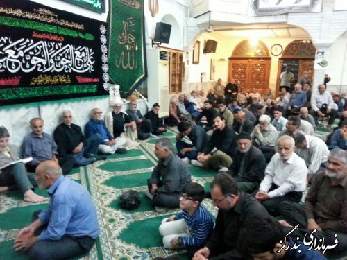 مردم بندرگز در سالگرد ارتحال امام خمینی (ره) به سوگ نشستند