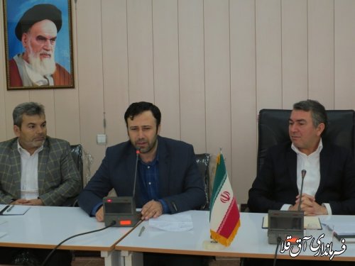 سومین جلسه کارگروه فرهنگی و اجتماعی شهرستان آق قلا برگزار شد