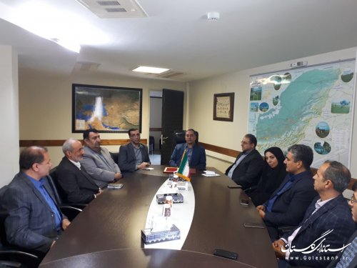 آیین تکریم و معارفه مدیر کل امور اداری و مالی استانداری گلستان برگزار شد