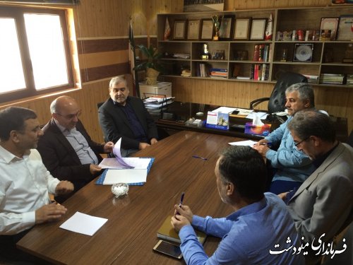 بازدید فرماندار شهرستان مینودشت از شهرک صنعتی