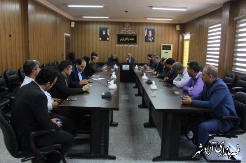 مراسم معارفه معاون فرماندار شهرستان آزادشهر برگزار شد