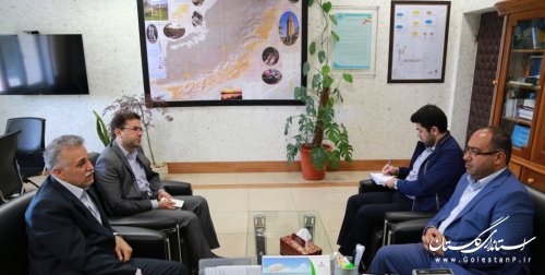 نشست هم اندیشی مدیرکل پدافندغیرعامل بامدیرپخش فرآورده های نفتی منطقه گلستان