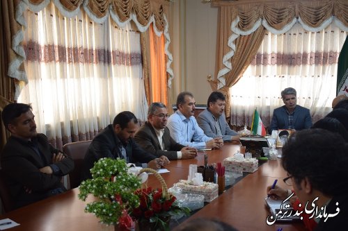 جلسه هماهنگی برگزاری مسابقات سوارکاری شهرستان ترکمن برگزار شد