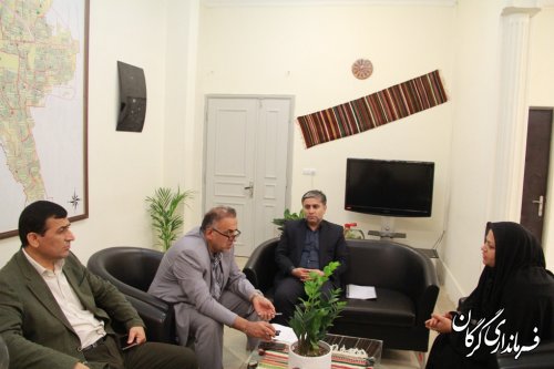 دیدار چهره به چهره سرپرست فرمانداری شهرستان گرگان با مردم برگزار شد