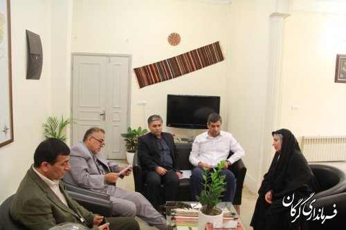 دیدار چهره به چهره سرپرست فرمانداری شهرستان گرگان با مردم برگزار شد