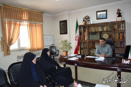 در ملاقات عمومی امروز مردم با قدمنان فرماندار کردکوی دیدار و گفتگو کردند