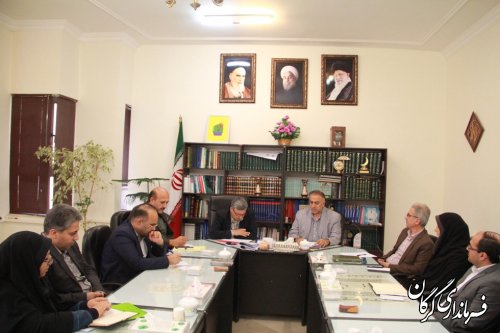 دیدار معاون هماهنگی وامور عمرانی استاندار با سرپرست فرمانداری شهرستان گرگان