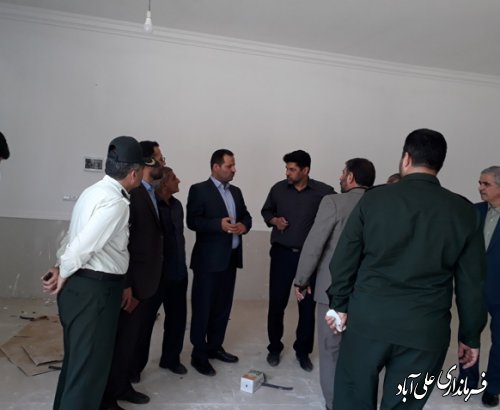 بازدید فرماندارعلی آباد کتول از طرح شهید شوشتری
