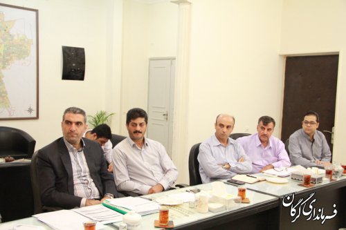 مدیر و کارکنان اداره جهاد کشاورزی شهرستان گرگان با سرپرست فرمانداری گرگان دیدار کردند