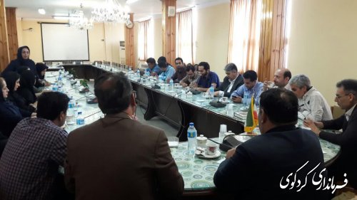 اعضای حزب اراده ملت استان و شهرستان کردکوی با ابراهیم قدمنان فرماندار دیدارکردند