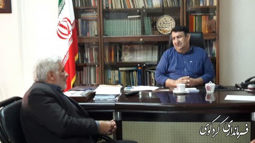 دیدار تعدادی از شهروندان کردکوی با قدمنان فرماندار 