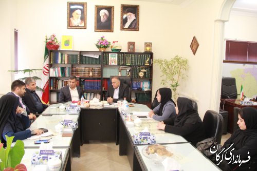 دیدار مردمی سرپرست فرمانداری شهرستان گرگان برگزار شد