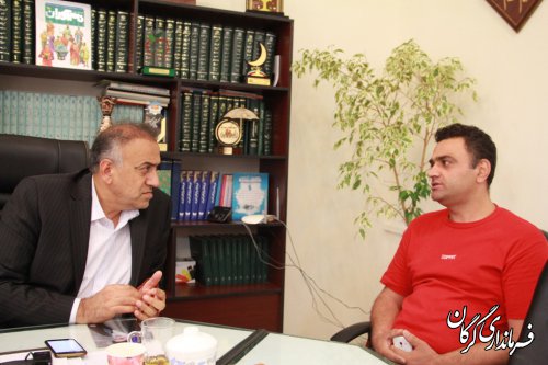 دیدار مردمی سرپرست فرمانداری شهرستان گرگان برگزار شد