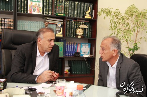 دیدار مردمی سرپرست فرمانداری شهرستان گرگان برگزار شد