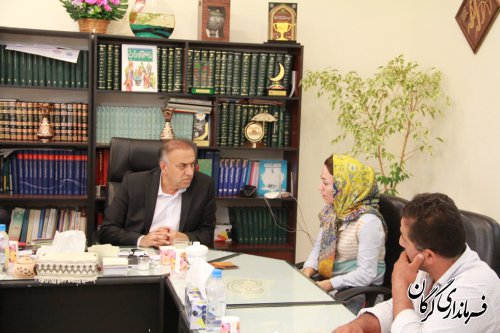 دیدار مردمی سرپرست فرمانداری شهرستان گرگان برگزار شد