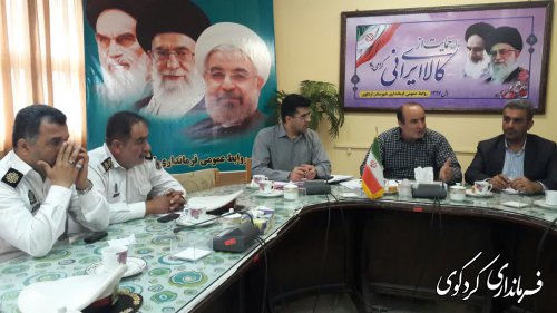سومین جلسه شورای ترافیک شهرستان برگزارشد