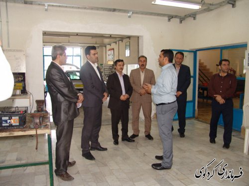 نشست مشترک بخش خصوصی و مرکز فنی و حرفه ای با حضور معاون فرماندار کردکوی