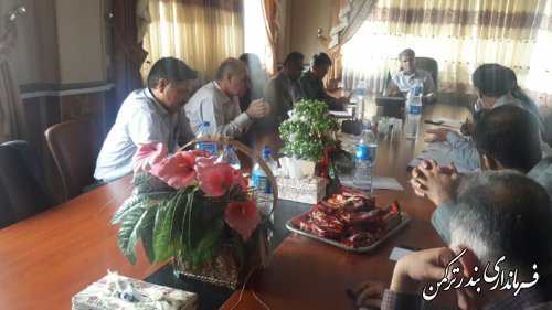 اولین جلسه کارگروه تنظیم بازار شهرستان ترکمن برگزار شد