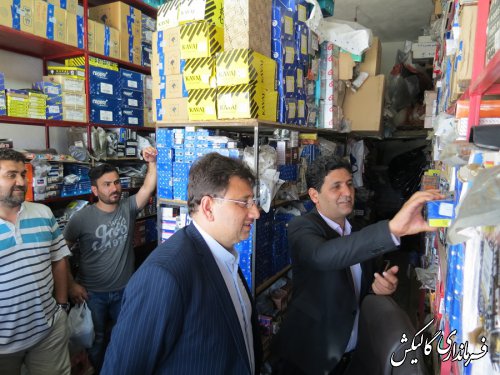 گشت مشترک بازرسی از واحدهای صنفی گالیکش انجام شد