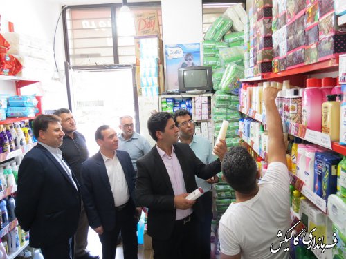 گشت مشترک بازرسی از واحدهای صنفی گالیکش انجام شد