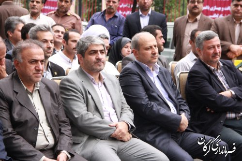 مراسم رونمایی و بهره برداری از 20دستگاه اتوبوس حمل و نقل عمومی شهر گرگان برگزار شد