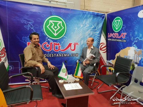 بازدید مدیرعامل شرکت آب منطقه ای گلستان از نمایشگاه مطبوعات استان