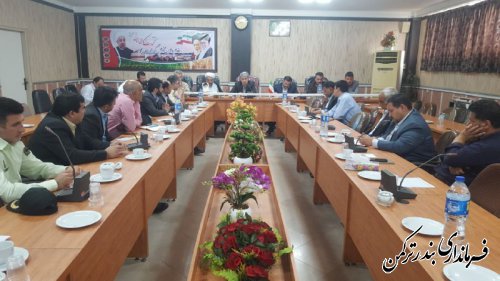 چهارمین جلسه کارگروه تخصصی اجتماعی و فرهنگی شهرستان ترکمن برگزار شد