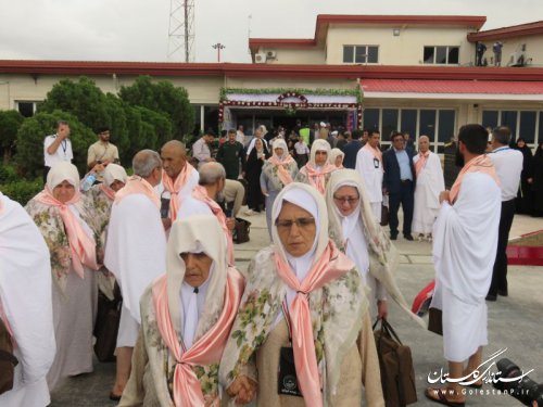 اعزام اولین گروه زائرین حج تمتع استان گلستان به سرزمین وحی