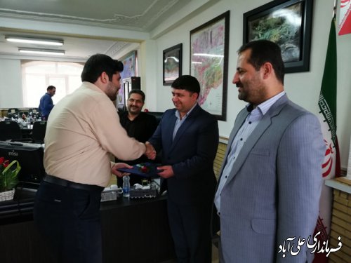 مراسم تجلیل از خبرنگاران شهرستان علی آباد کتول برگزار شد