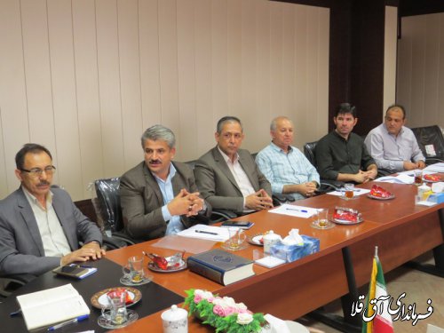 چهارمین جلسه کارگروه تنظیم بازار شهرستان آق قلا برگزار شد