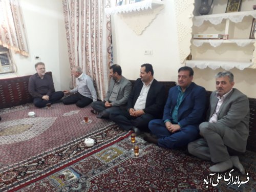 بازدید فرماندار از کانون بازنشستگان علی آباد کتول